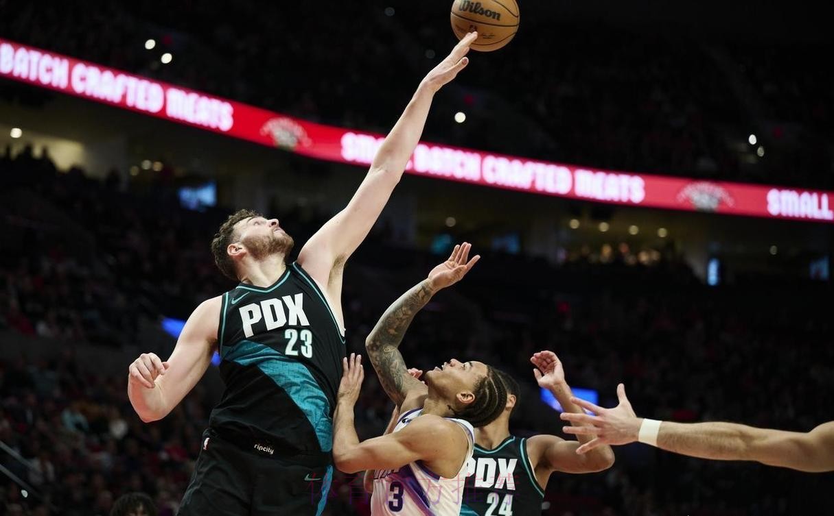 阿夫迪亚33+8+9杨瀚森4分救主，开拓者137-117大胜爵士